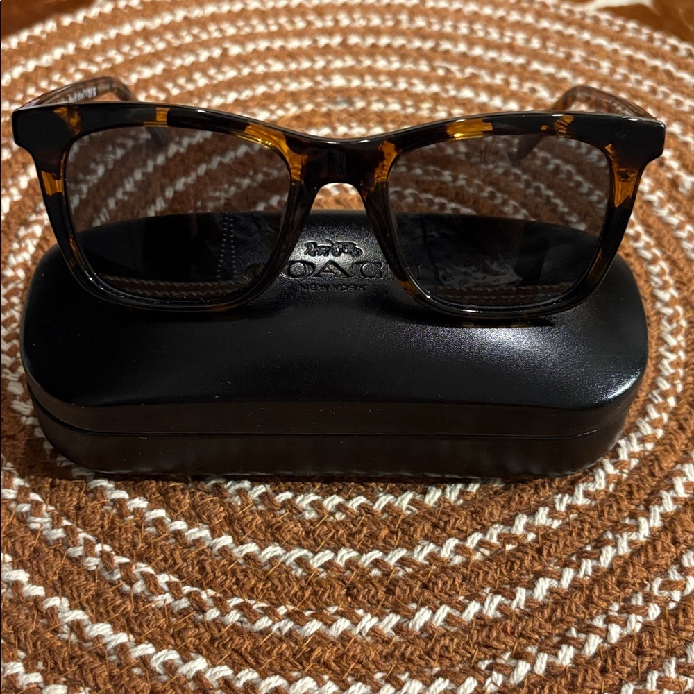 Coach Brown Tortoise Sunglasses